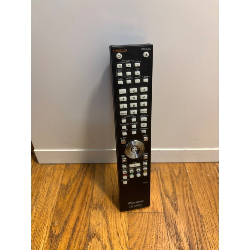 Pioneer VXX3313 BD Player Remote Control Black Good OEM Replacement